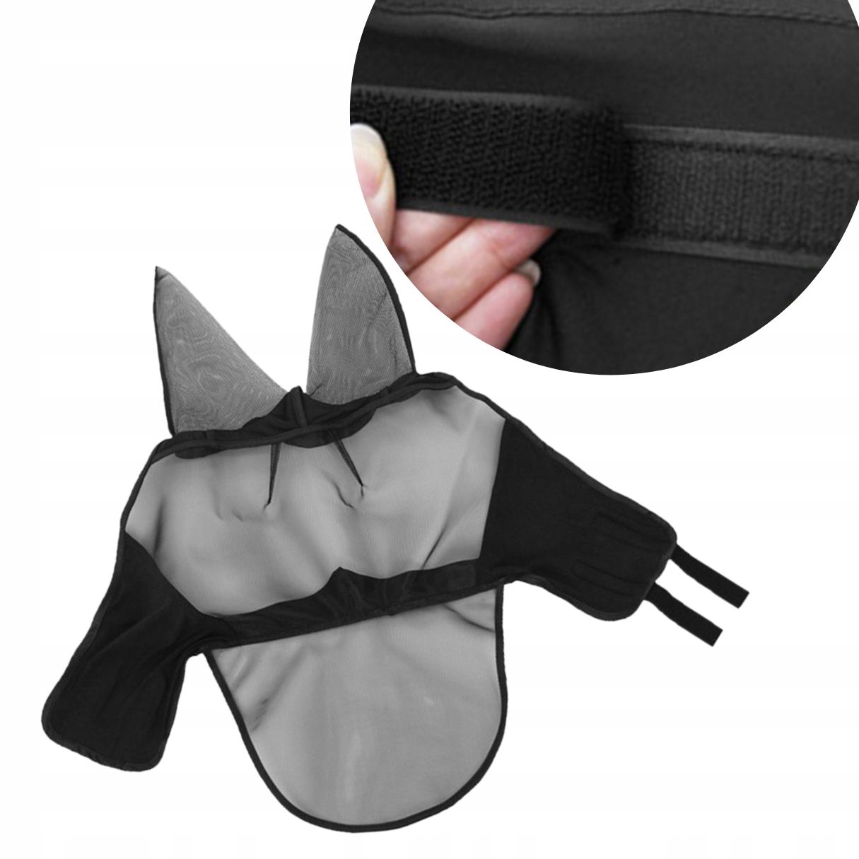 Maska dla konia przeciw OWADOM XFull czarna XL EAN (GTIN) 5905359236979