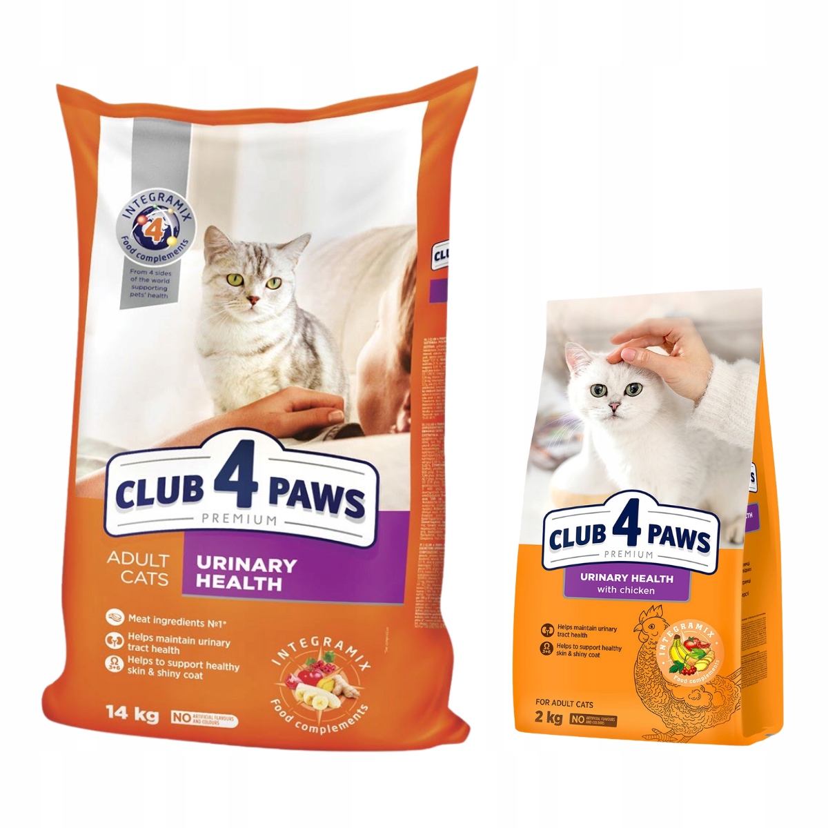 Levně Suché krmivo pro kočky Správná funkce močového ústrojí, kuře 14+2 kg