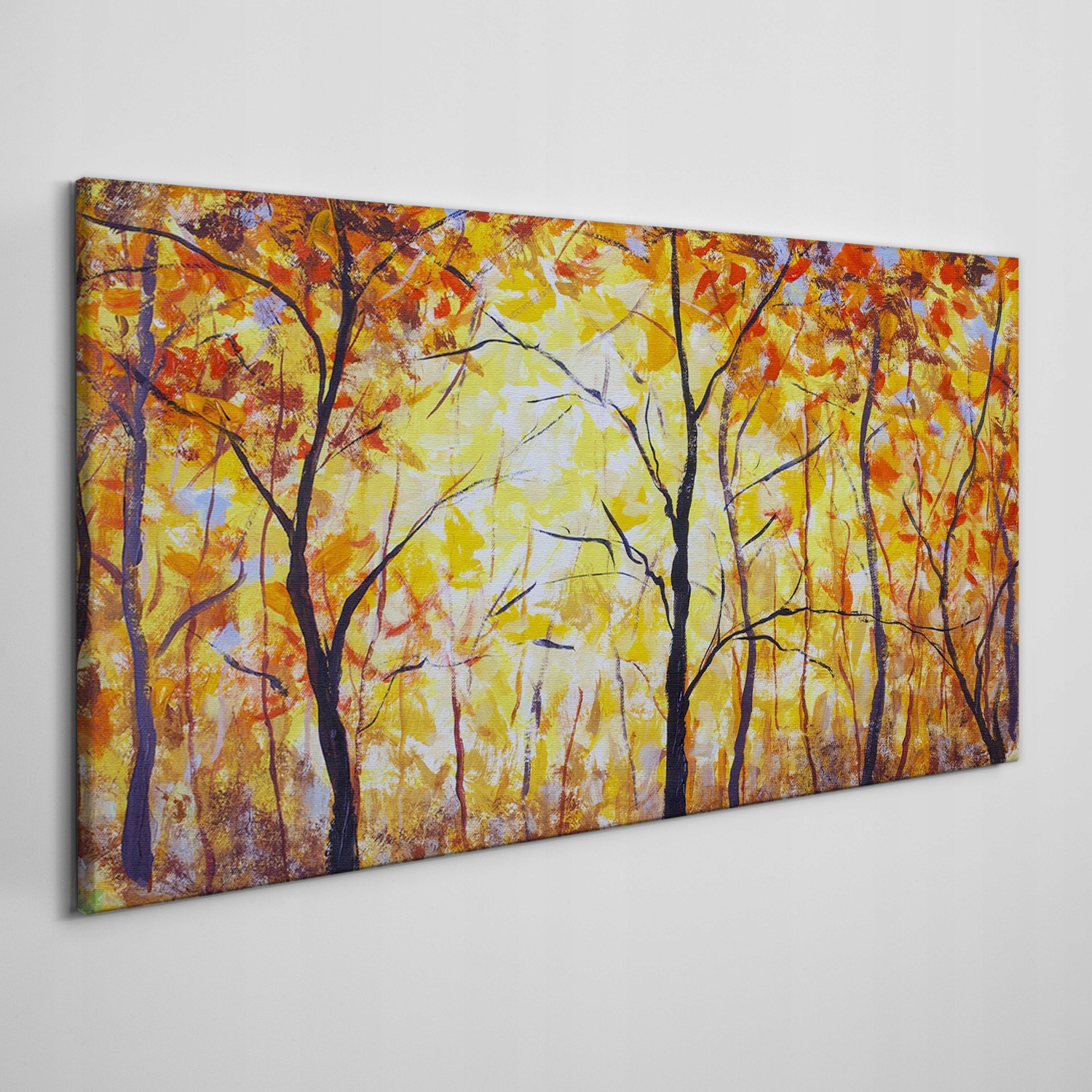 

Nowoczesny obraz na płótnie Las jesień 140x70 cm