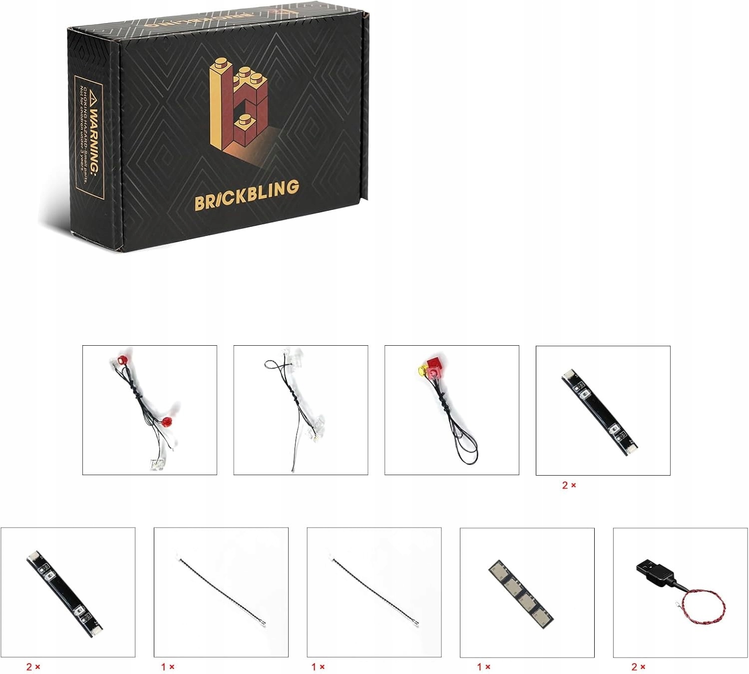 BRICKBLING OŚWIETLENIE ZAMIENNIK LEGO 76924
