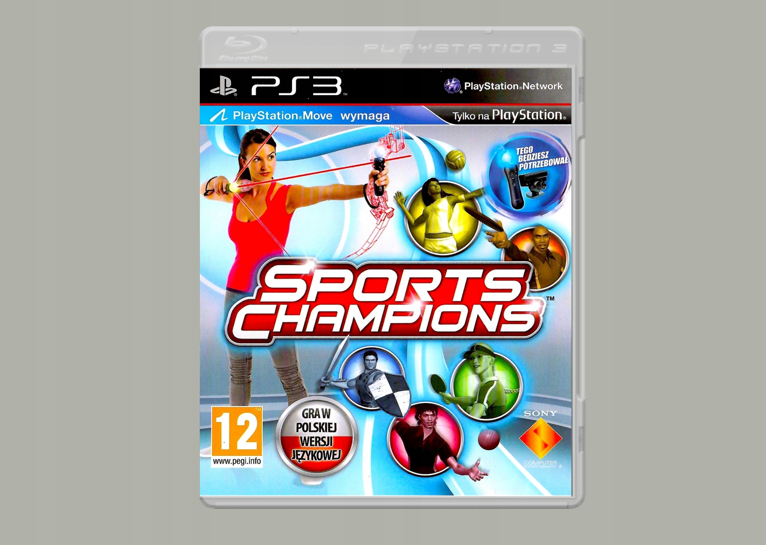 SPORTS CHAMPIONS Po Polsku PL PS3 Tryb gry multiplayer singleplayer