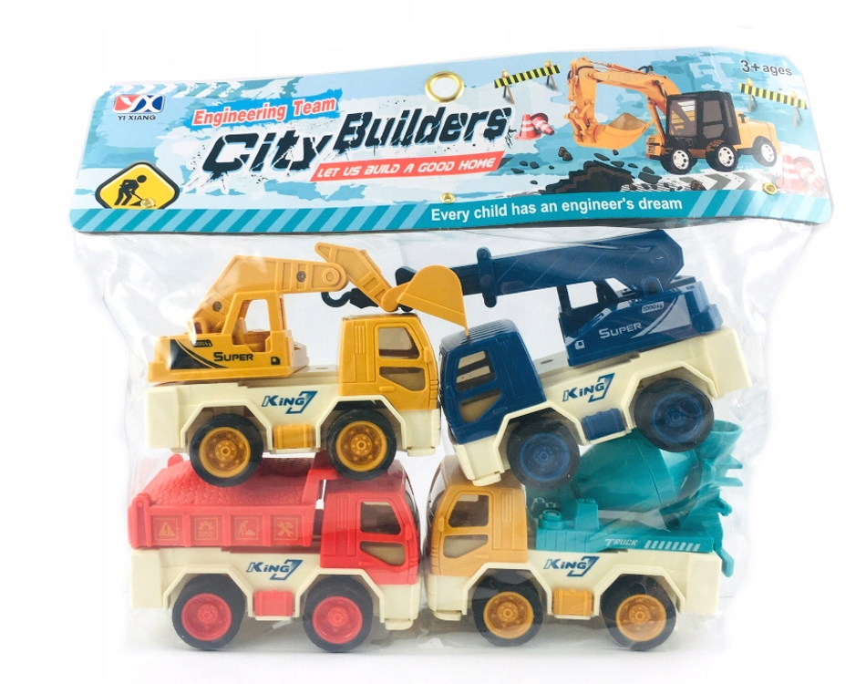 AUTA BUDOWLANE KOPARKA BETONIARKA DŹWIG WYWROTKA Kod producenta 987