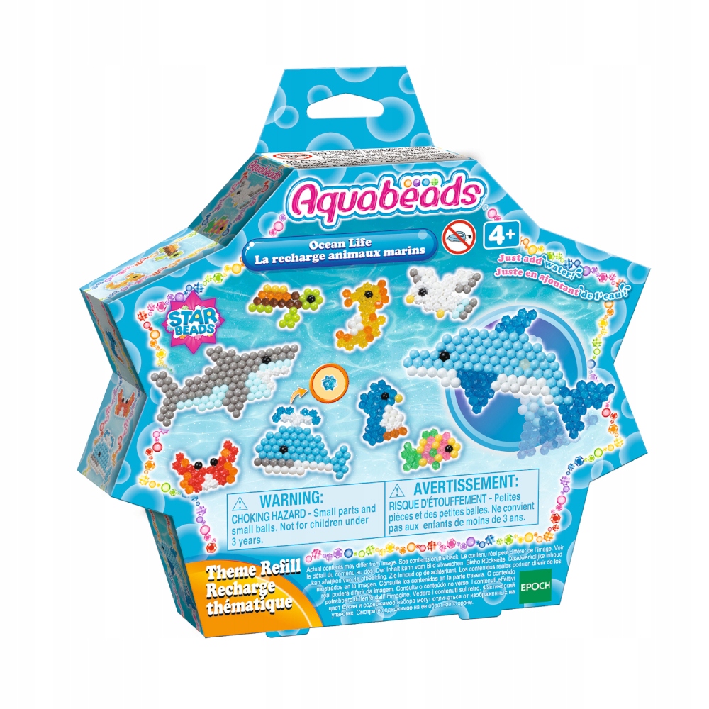 

Aquabeads Zestaw Ocean Koraliki Gwiazdki 31769 +4