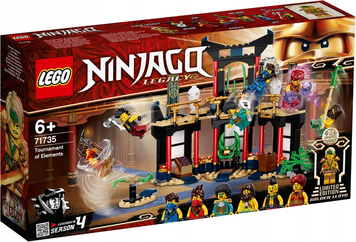 

Lego Ninjago Turniej Żywiołów Zestaw 71735