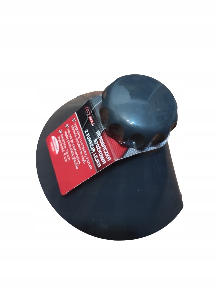 SKROBACZKA STOŻKOWA Z FUNKCJĄ LEJKA SZARA