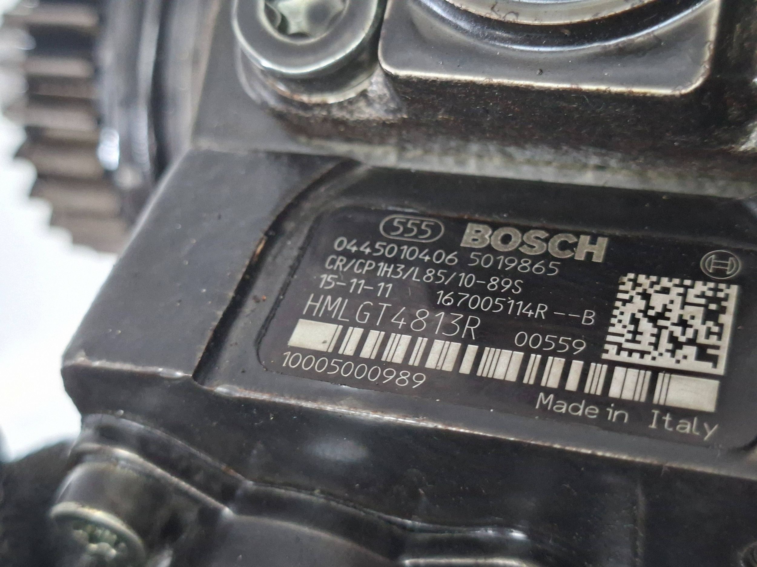 injection pump 0445010406 RENAULT TRAFIC III VIVARO B 1.6 DCI 2014