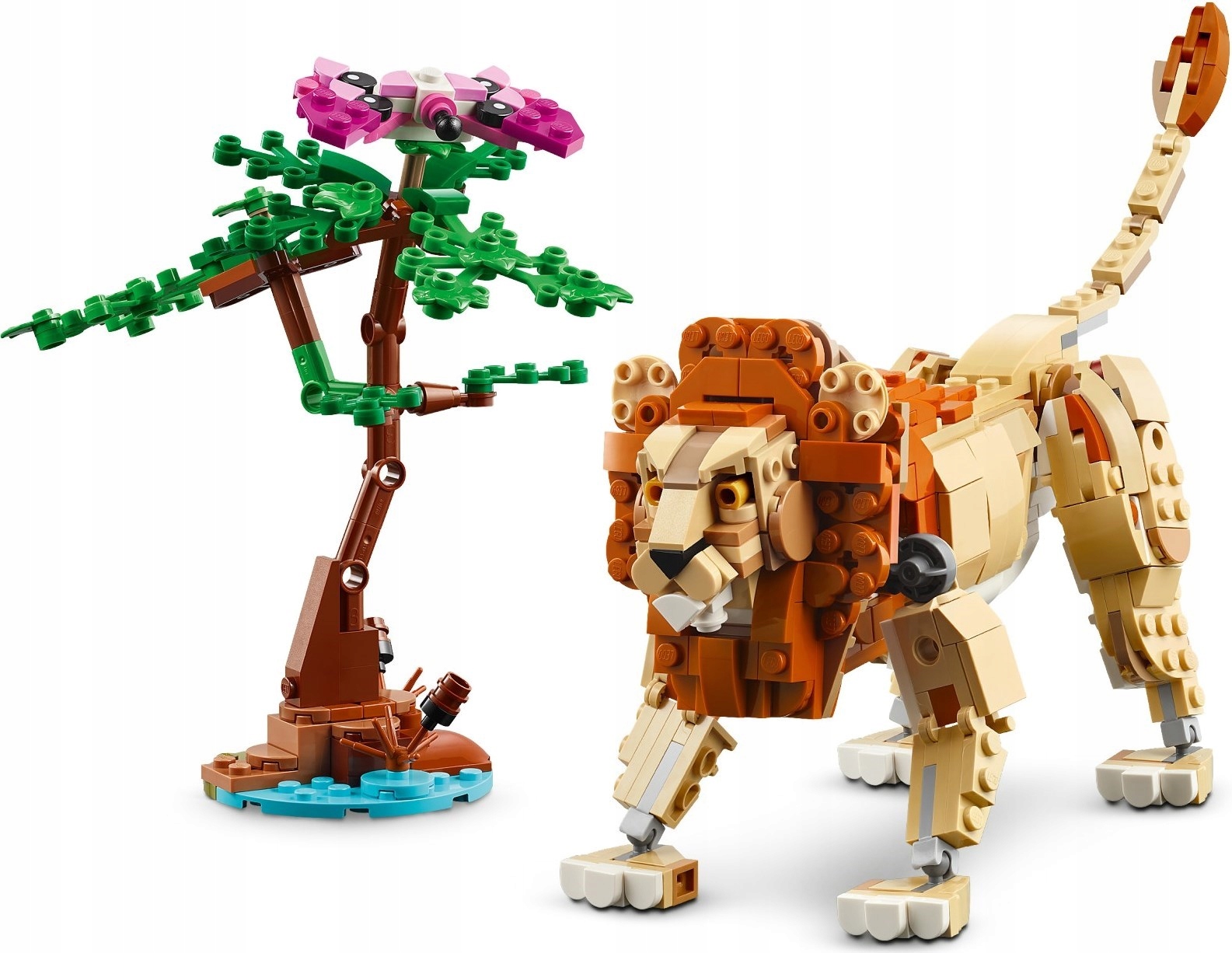 LEGO 31150 CREATOR 3W1 DZIKIE ZWIERZĘTA Z SAFARI Numer produktu 31150