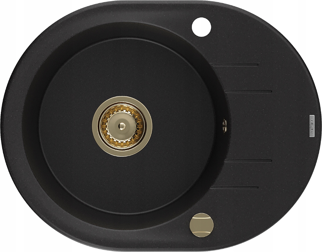 

Mexen Kevin Zlewozmywak Granitowy Czarny Syfon