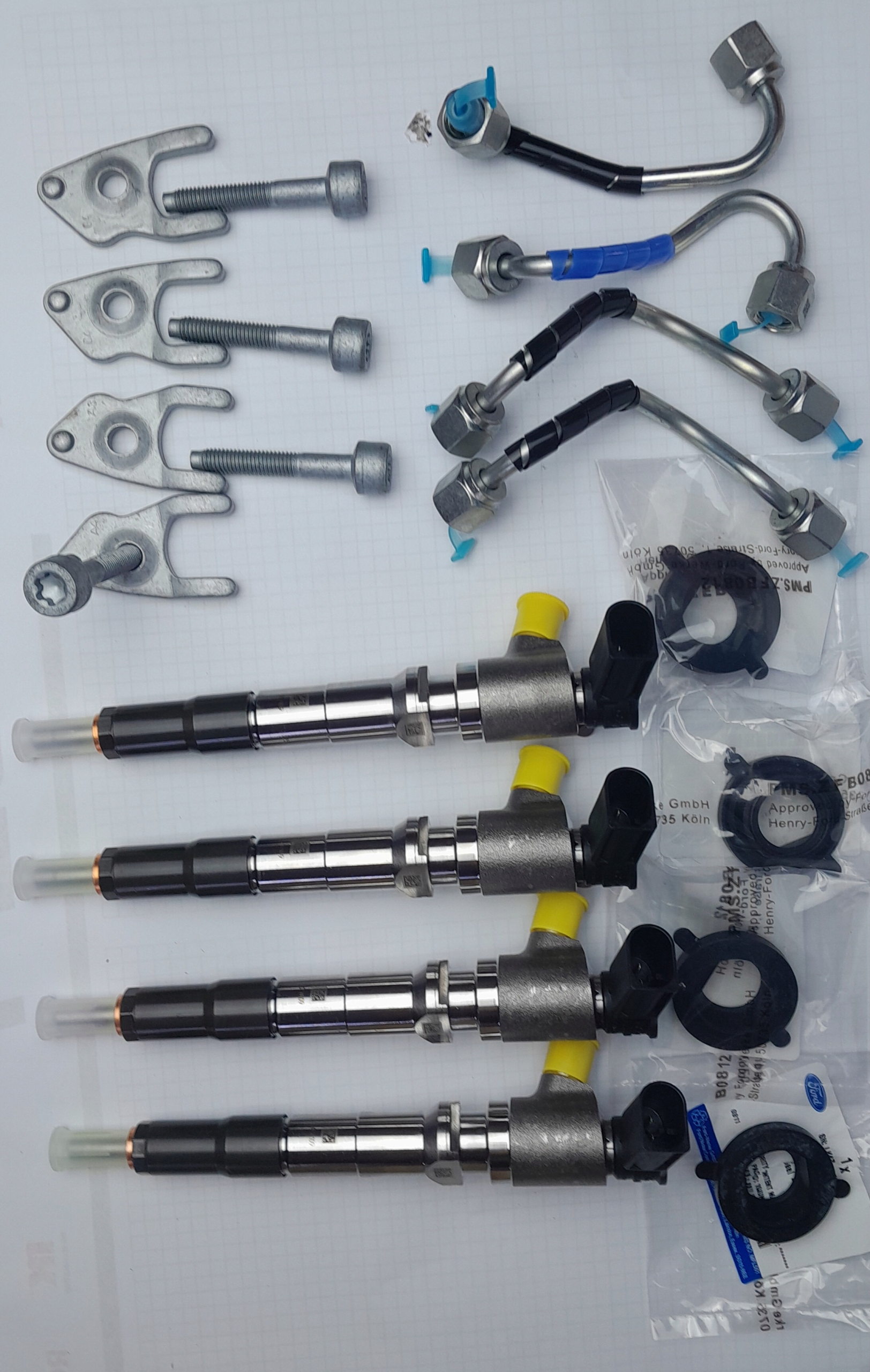 Wtryskiwacz Ford OE 2.0 Diesel GK2Q-9K546-AD komplet 4 szt.