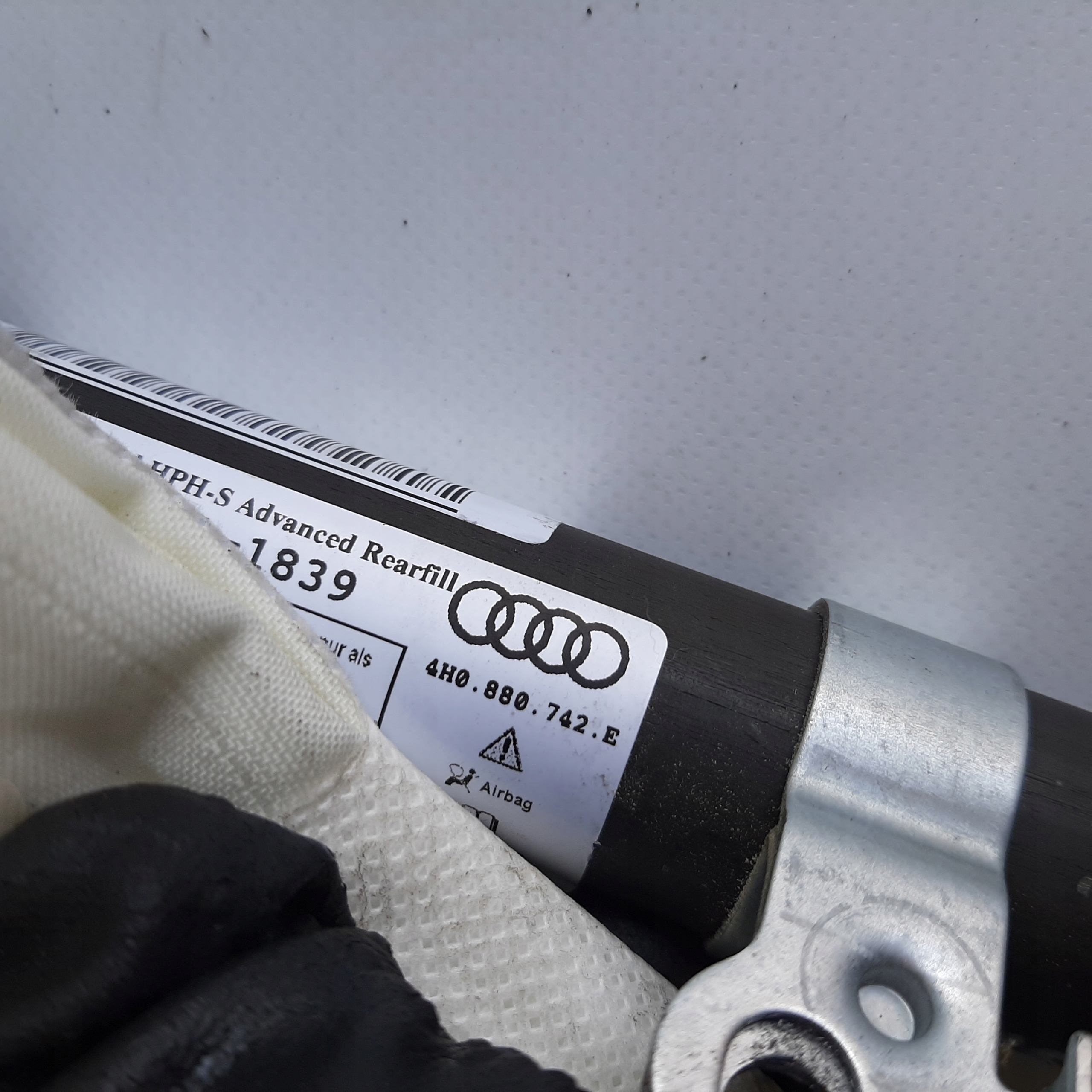 Dachvorhang Airbag rechts AUDI A8 D4 4H0880742E