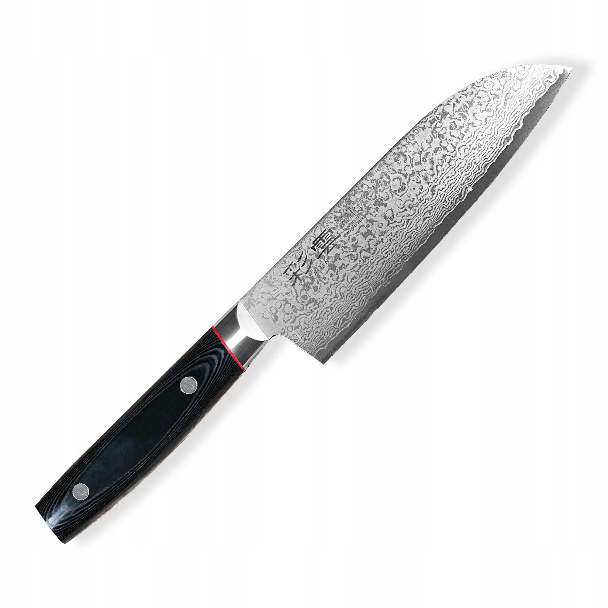 Nôž Santoku 170 mm Kanetsugu Pro-m Saiun VG-10 Damascus