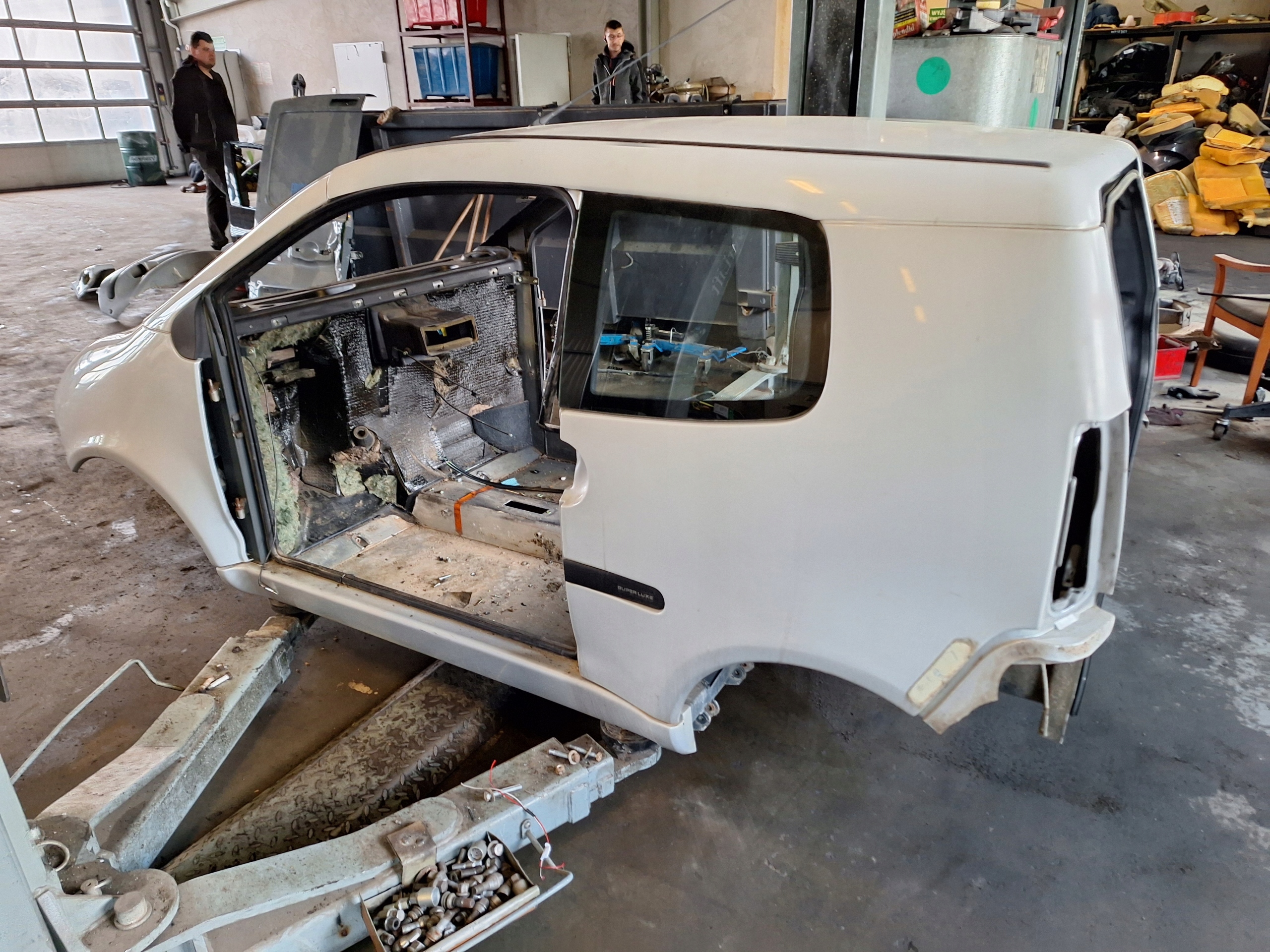 AIXAM 500-4 MICROCAR Longeron Jupe BOK Aile Arrière Gauche