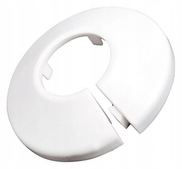 100 x ROZETA MASKUJĄCA OSŁONA RUR Fi 28 MASKOWNICA