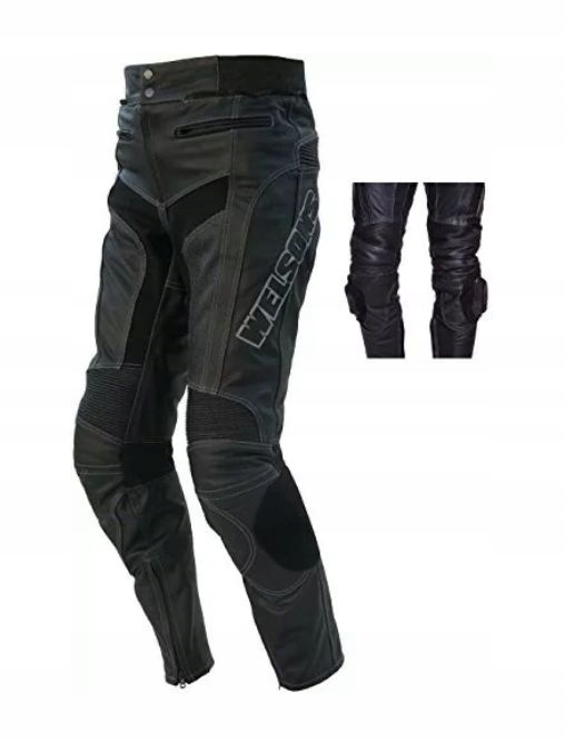 Spodnie motocyklowe ProtectWear skórzane XL R23956
