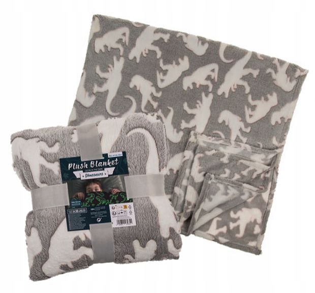 KOC W DINOZAURY ŚWIECĄCY W CIEMNOŚCI FLUORESCENCYJNY