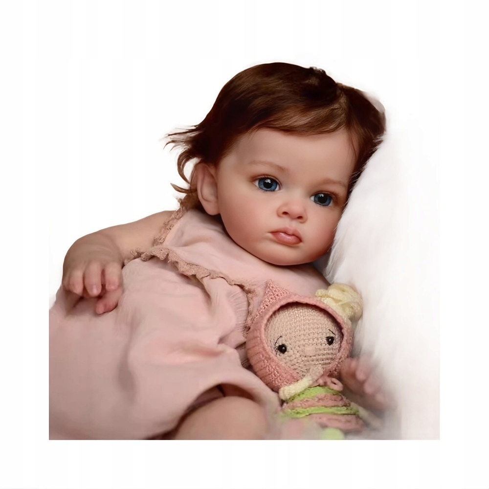 СПЯЩАЯ КУКЛА REBORN КАК НАСТОЯЩИЙ МЛАДЕНЕЦ 55 СМ