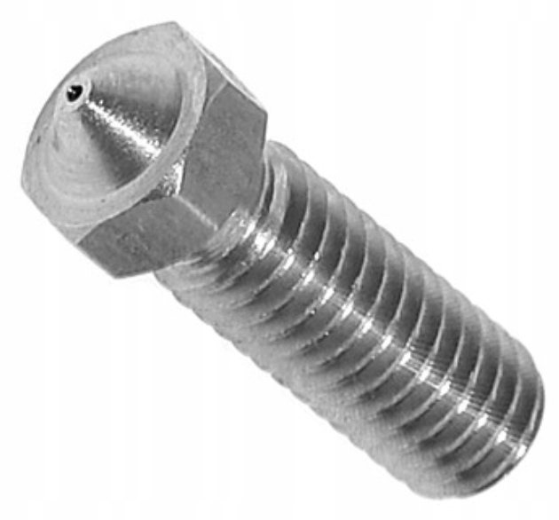 

Dysza V6 Volcano Stal 0.6 mm 1.75mm M6 Druk 3D