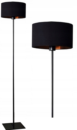 Klasická Led Stojací Lampa E27 S Látkovým Stínítkem, 30 CM, Vhodná Do Obývacího Pokoje