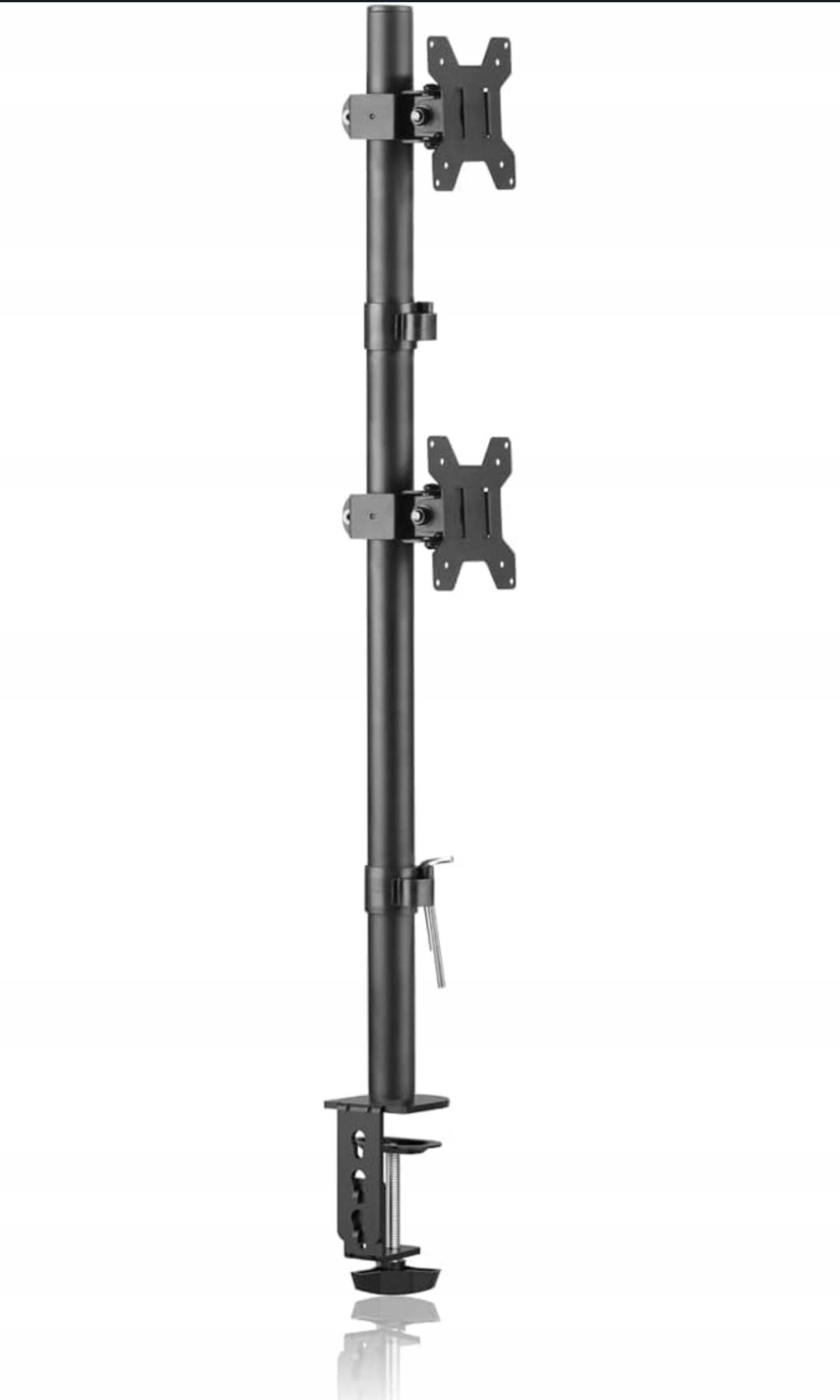 Bracwiser Vertikální dvojitý držák pro LCD monitor 13-27 palců LCD, Pc obrazovky