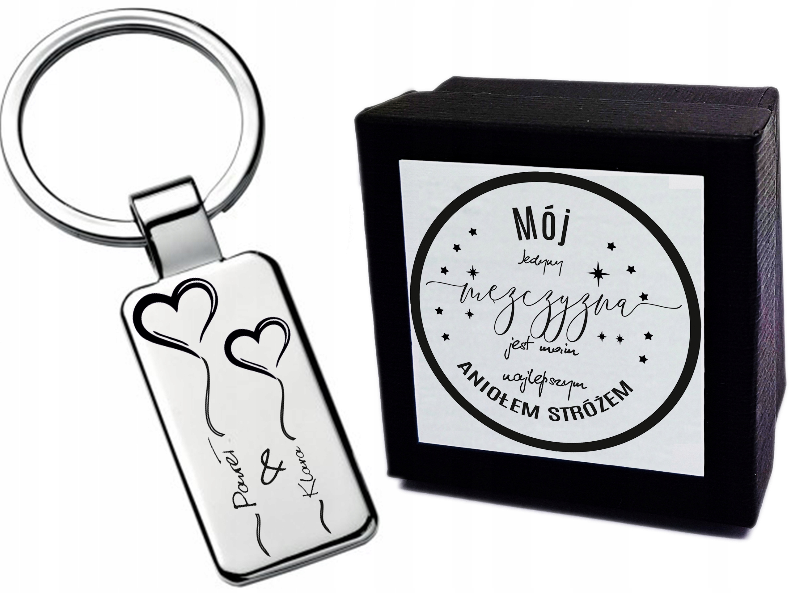Elegancki Brelok Personalizacja breloczek 03