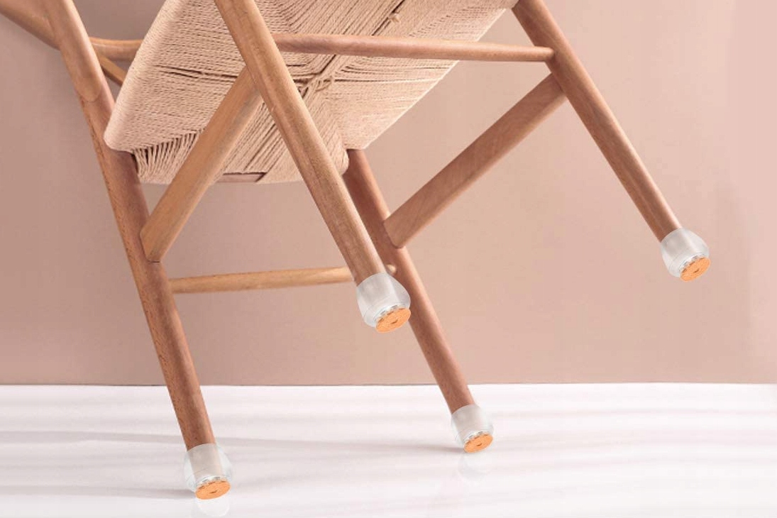 32szt Nakładki z Filcem Na Nogi Krzesła 12-16mm Szerokość produktu 1.6 cm