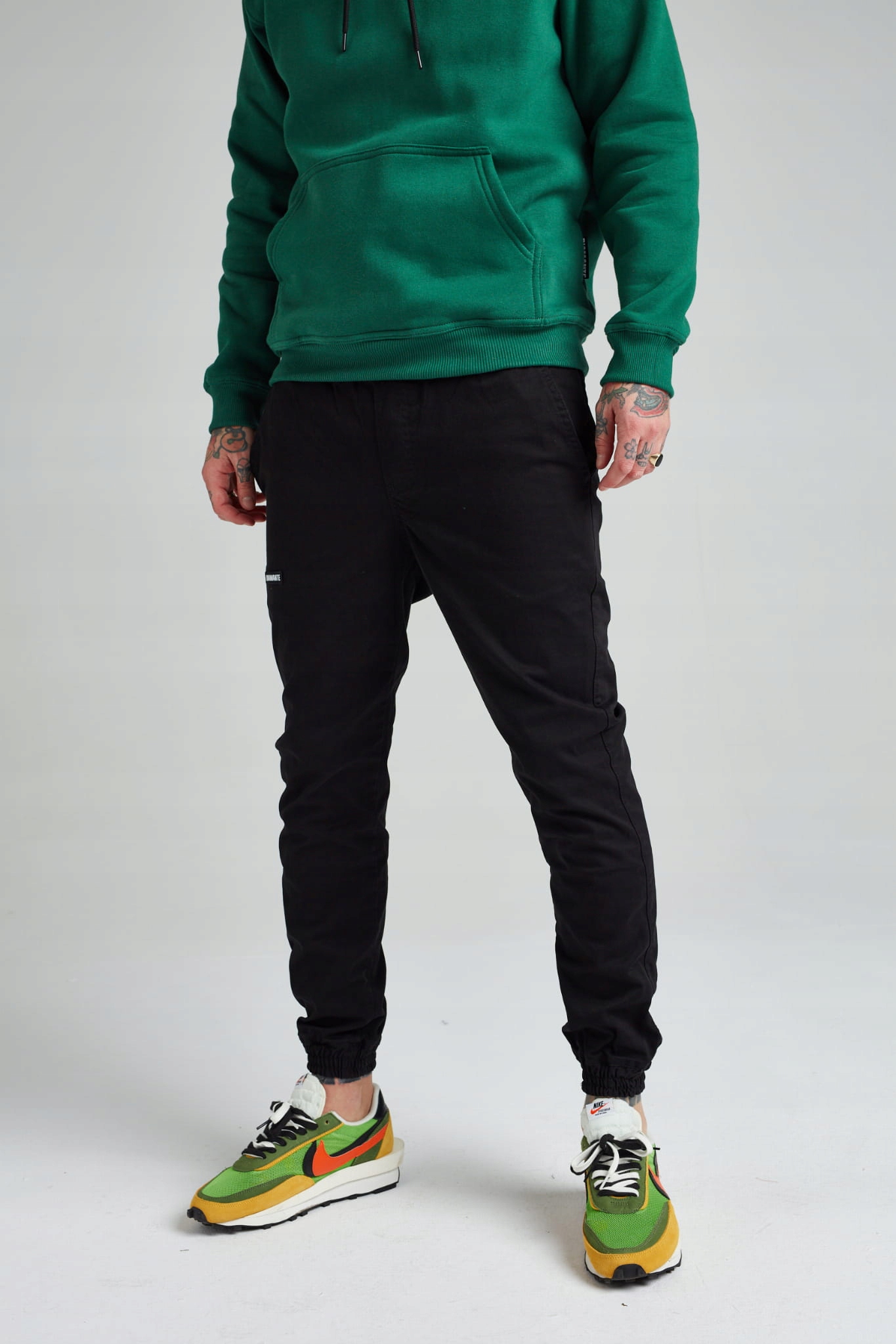 

Diamante Crew Spodnie Joggery Classic Czarne / L