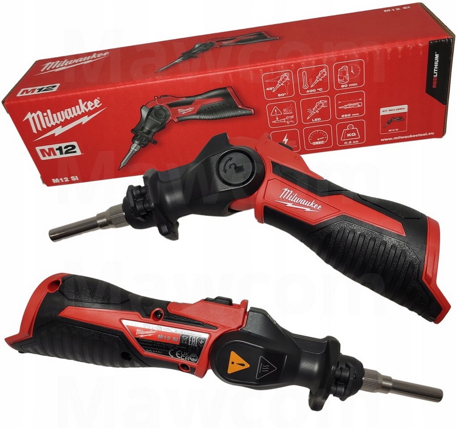 Lutownica akumulatorowa 12V 400°C Milwaukee M12 SI-0 Wersja Body 4933459761