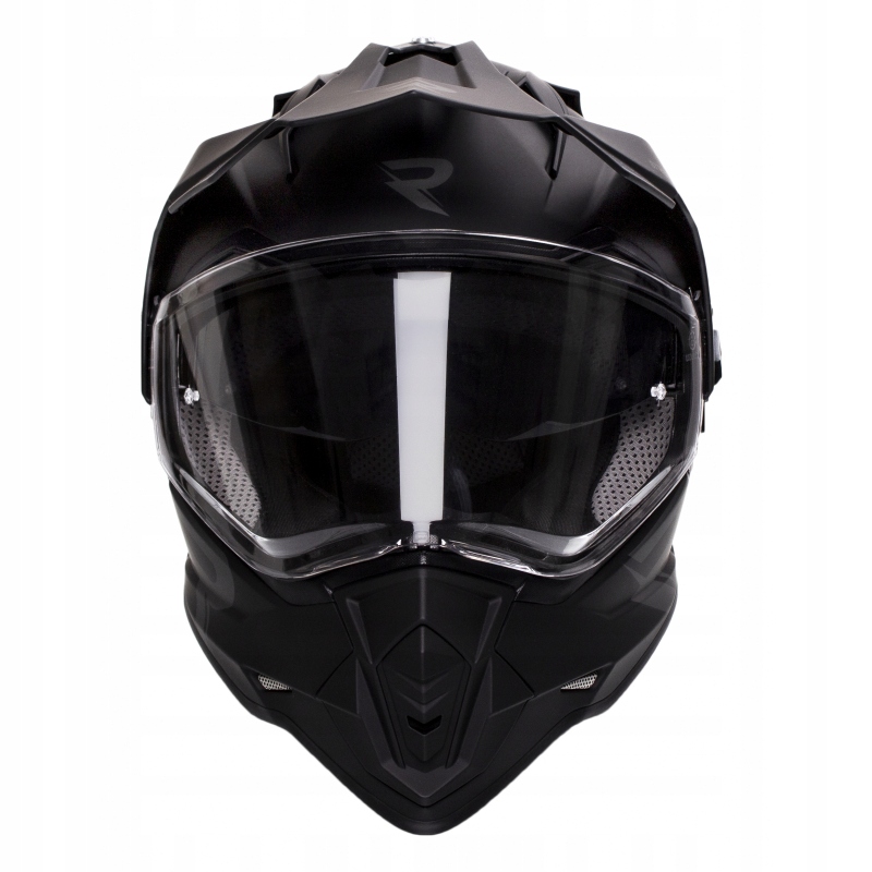 Enduro kask Street Racer Tracker czarny mat Rozmiar: XS Typ Cross / Enduro