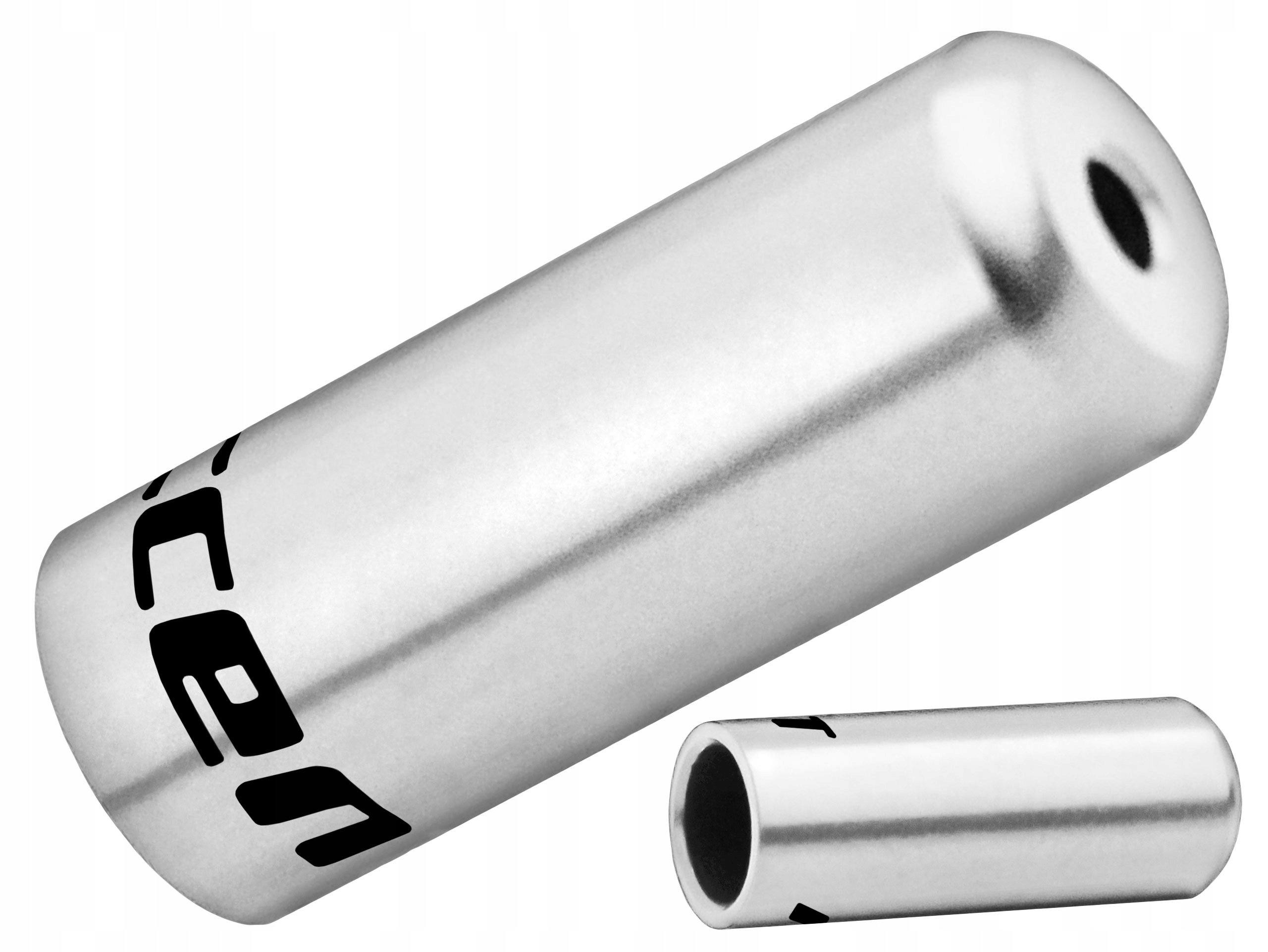 

Accent Końcówka Pancerza Przerzutki Srebrna 4 MM