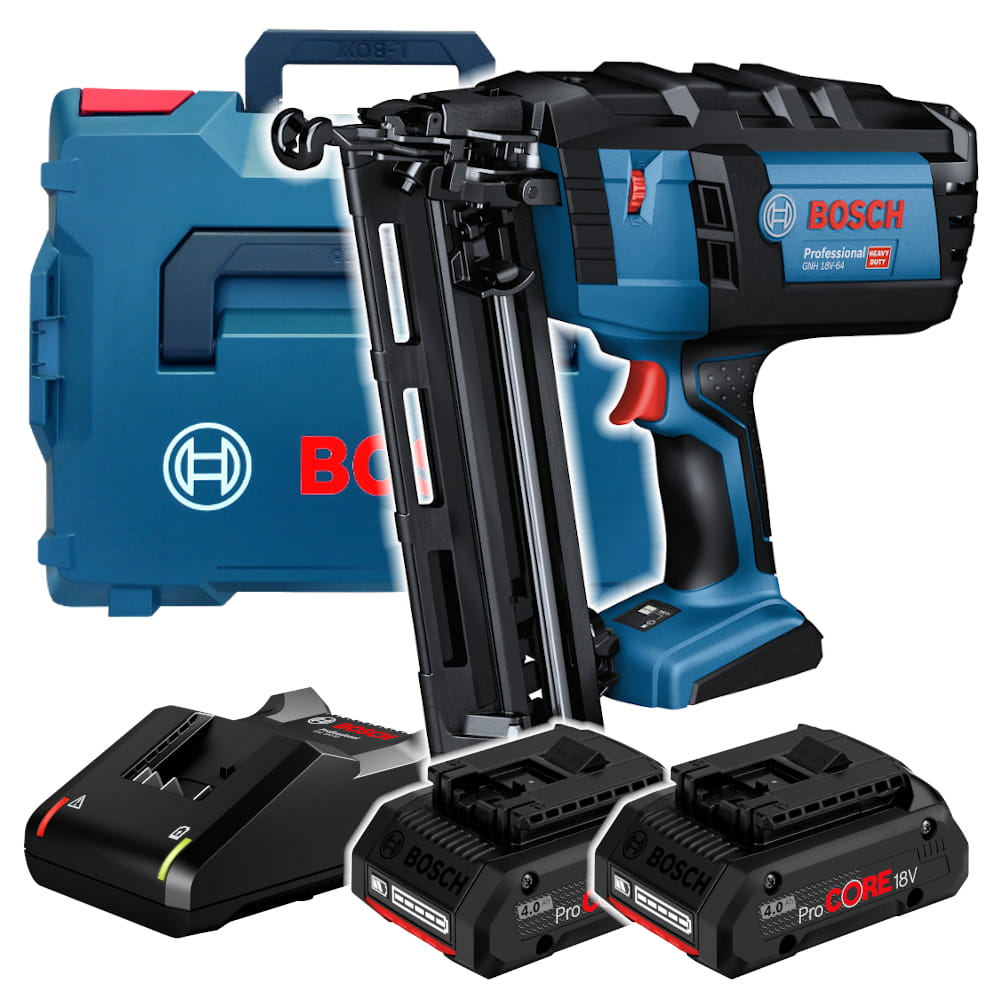 Bosch Gwożdziarka GNH18V-64M 2X4,0 Ah 0601481003