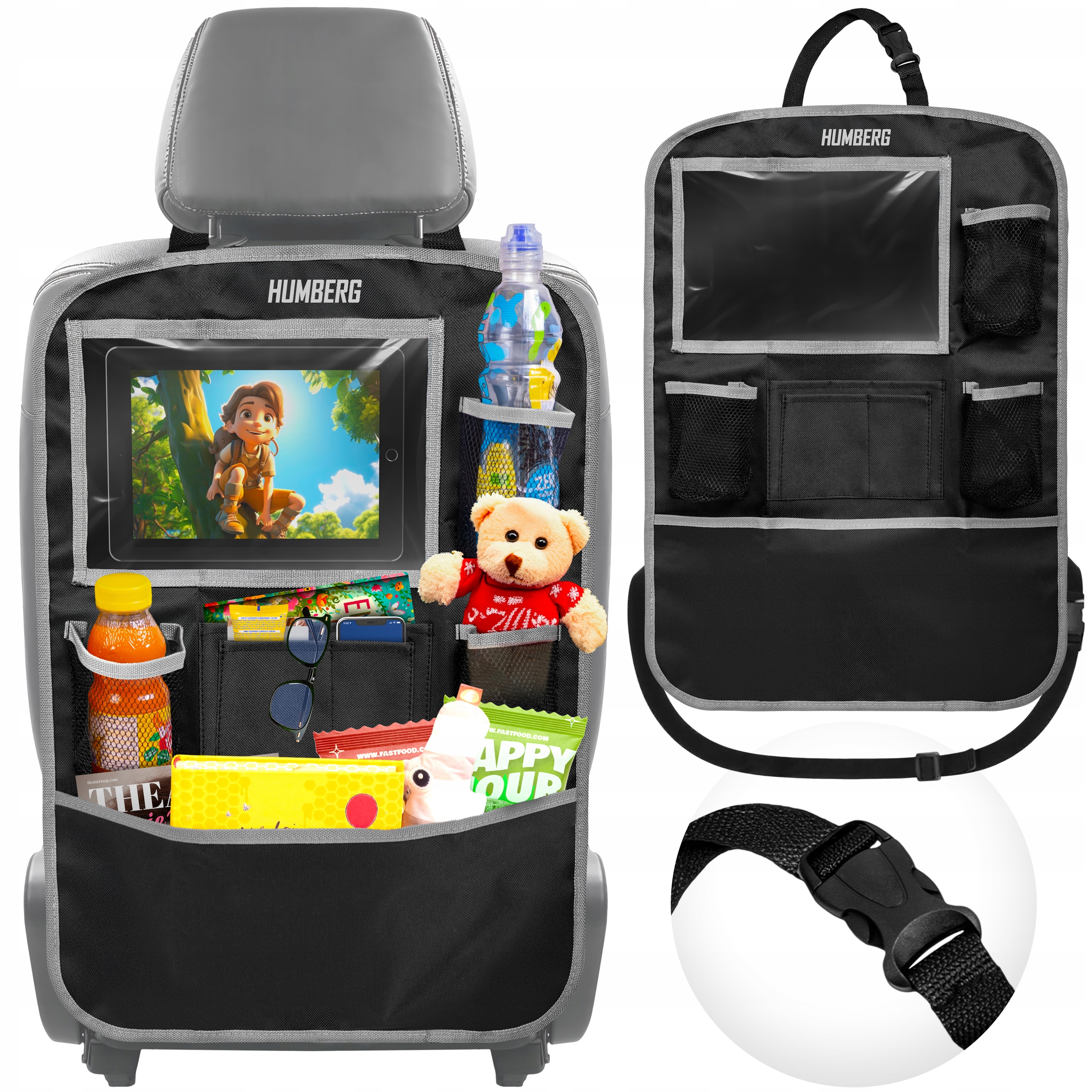 Organizer Na Fotel Samochodowy Torba Do Auta Samochodu Na Siedzenie Osłona