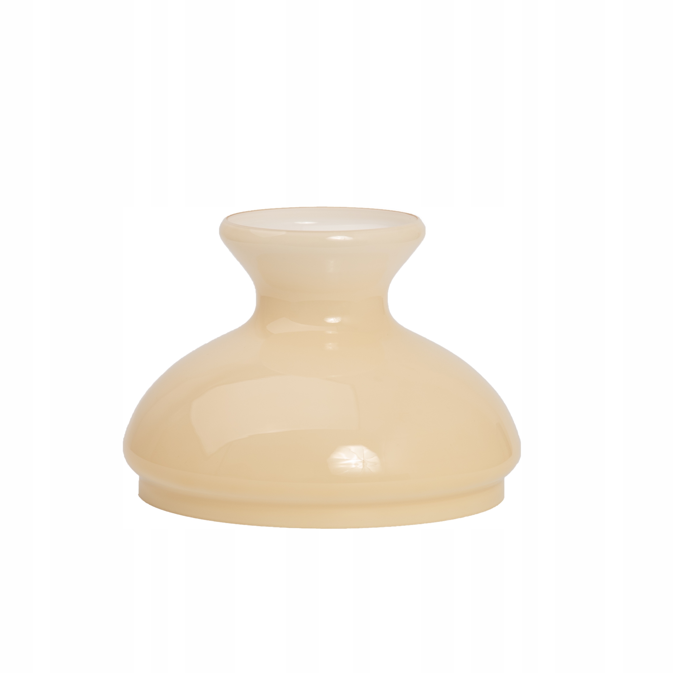 Klosz 4463 do lampy naftowej beżowy aladyn otw. 18,5 cm