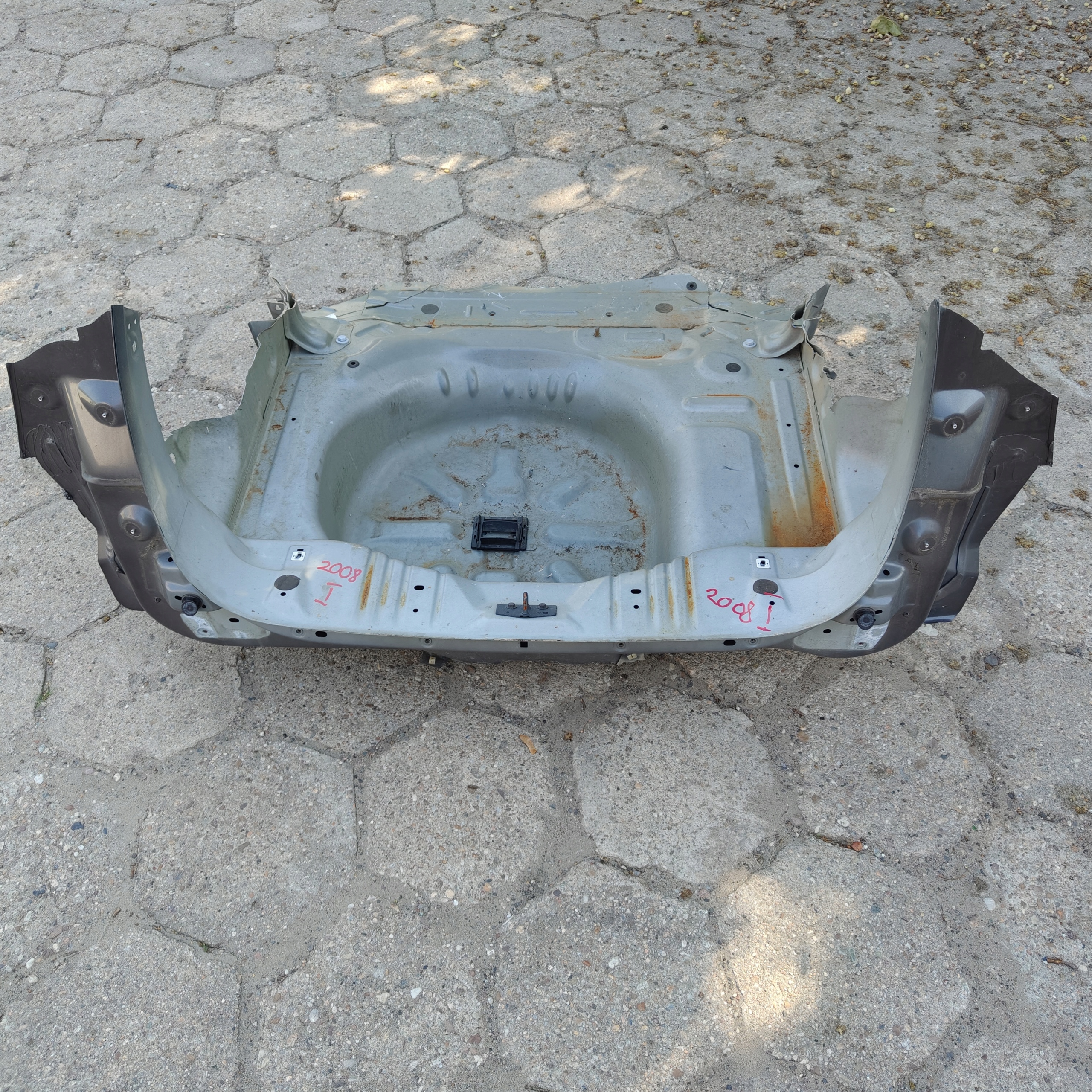 rear panel rear sump PEUGEOT 2008 and petrol