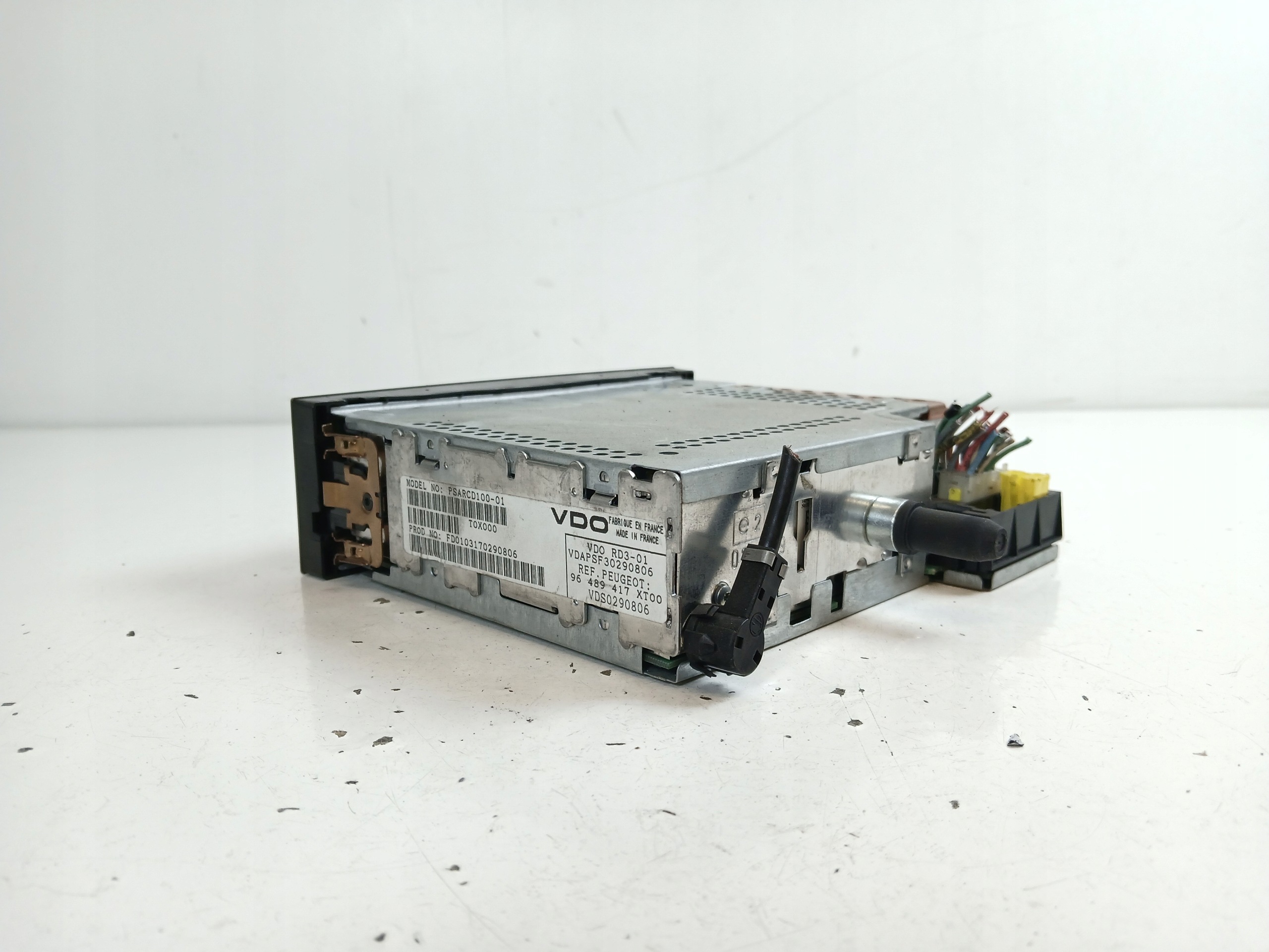 PEUGEOT 307 RADIO FABRYCZNE CD 96489417XT
