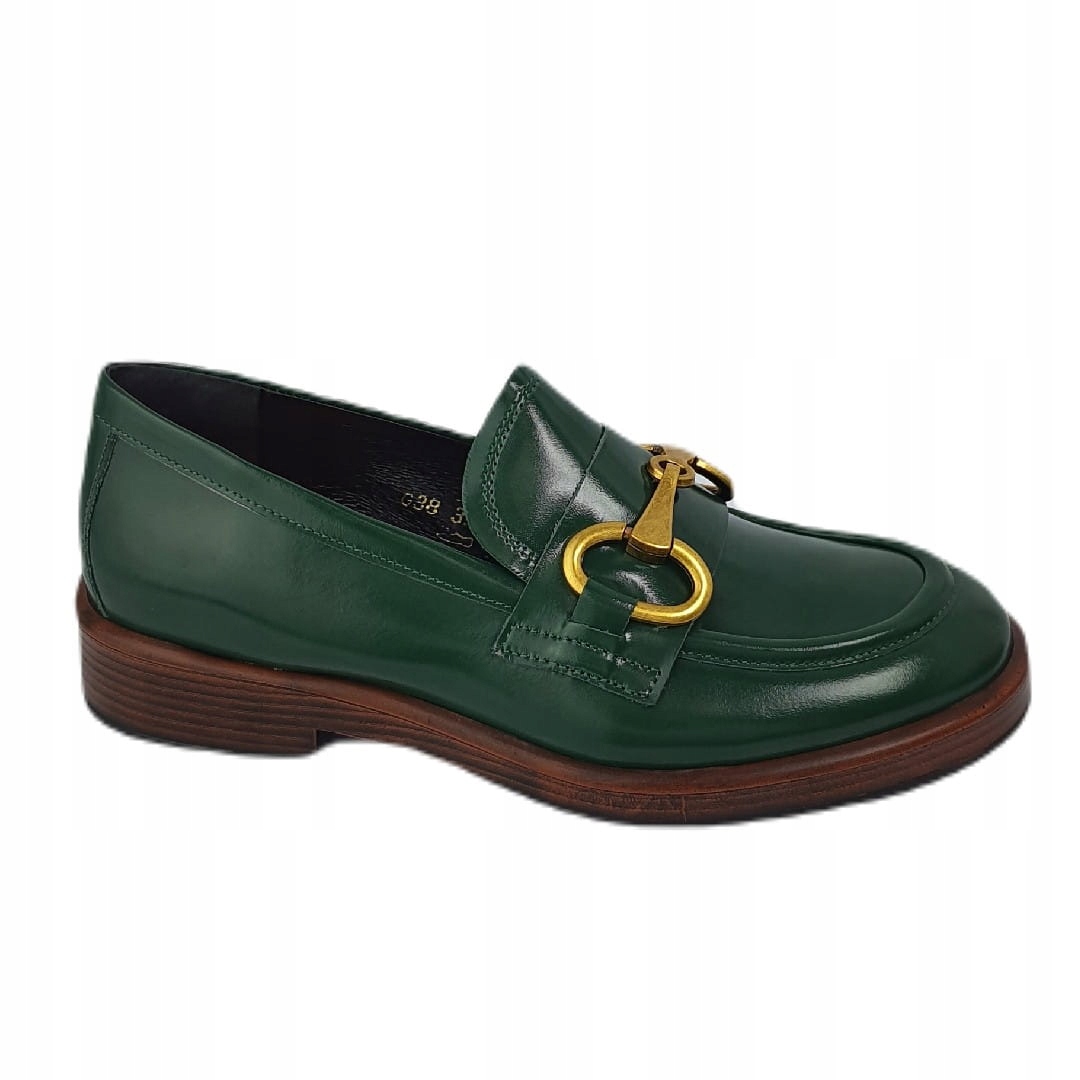 Mokasíny Visconi 3177382/196 Green 40, zelená barva