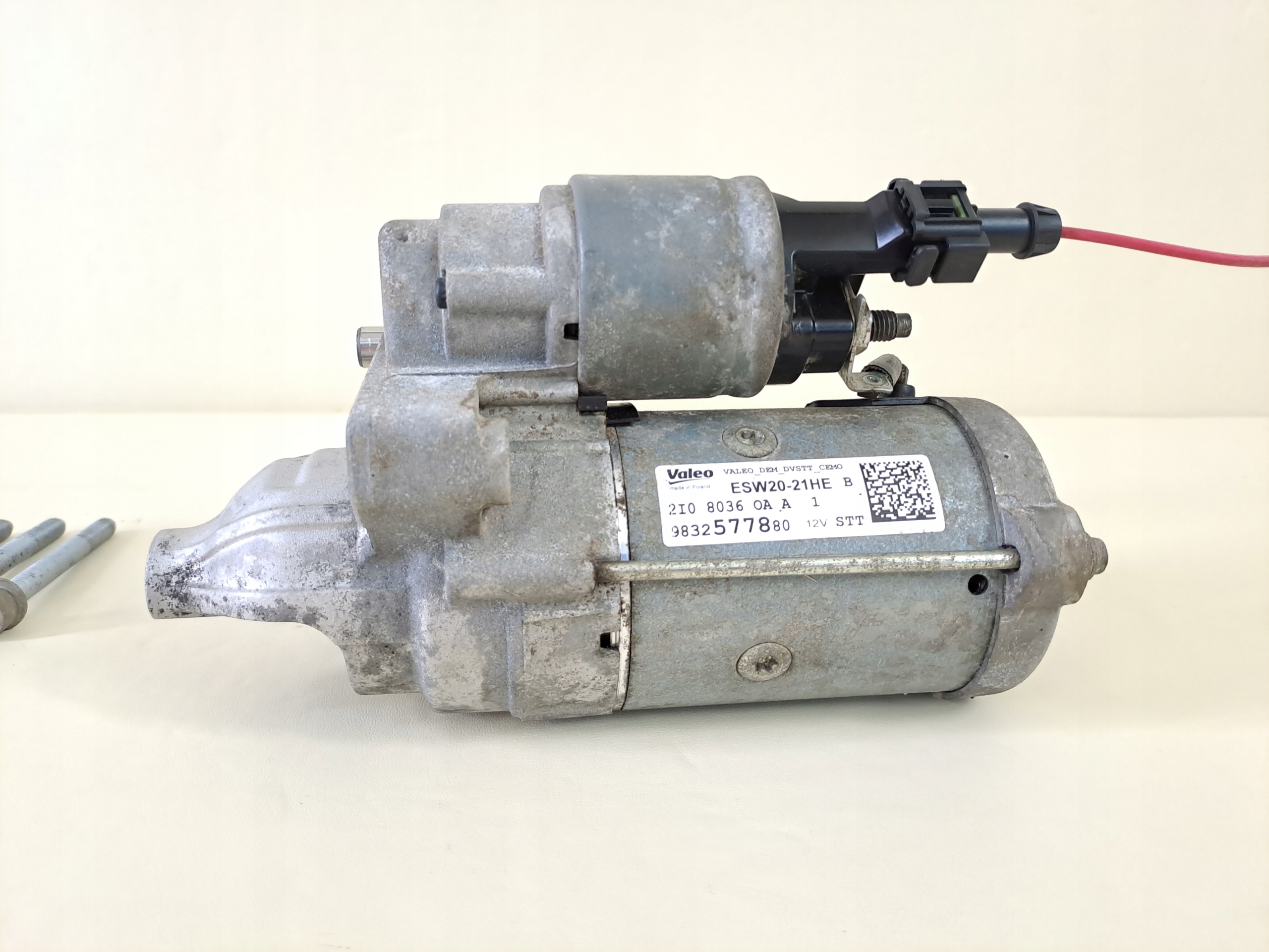 PEUGEOT RIFTER 20r starter 1.5 BLUE HDI