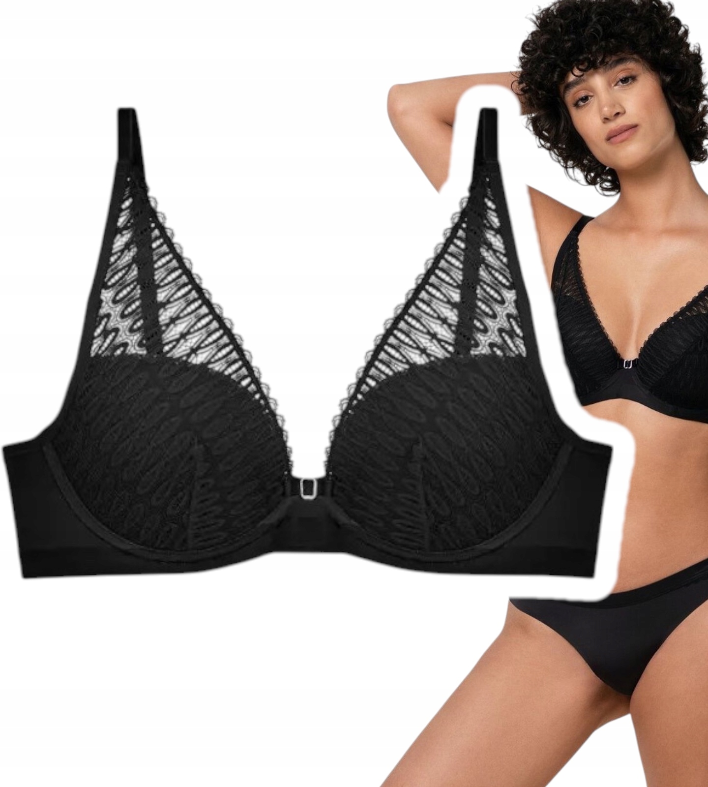 Podprsenka Triumph Aura Spotlight Wp Černá 70 G Vyztužená Podprsenka