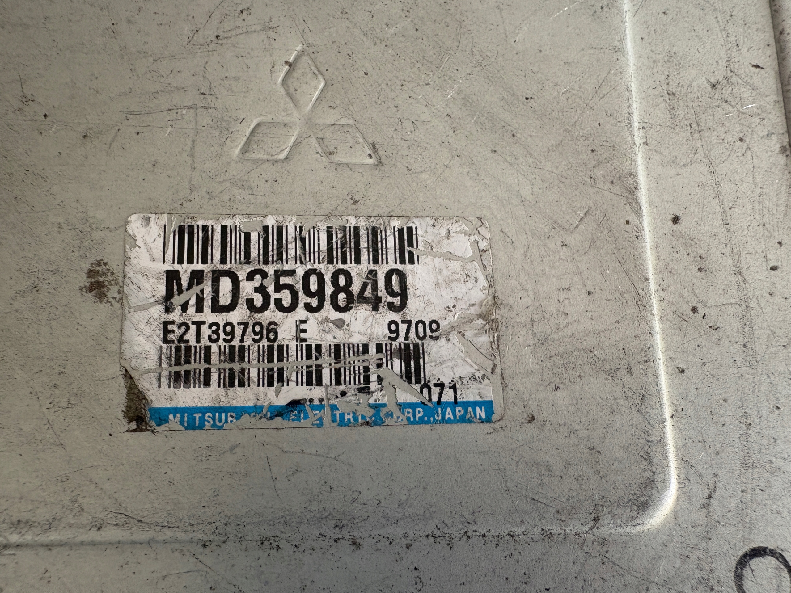 MITSUBISHI PROTON 1.3 computer control unit E2T39796E MD359849