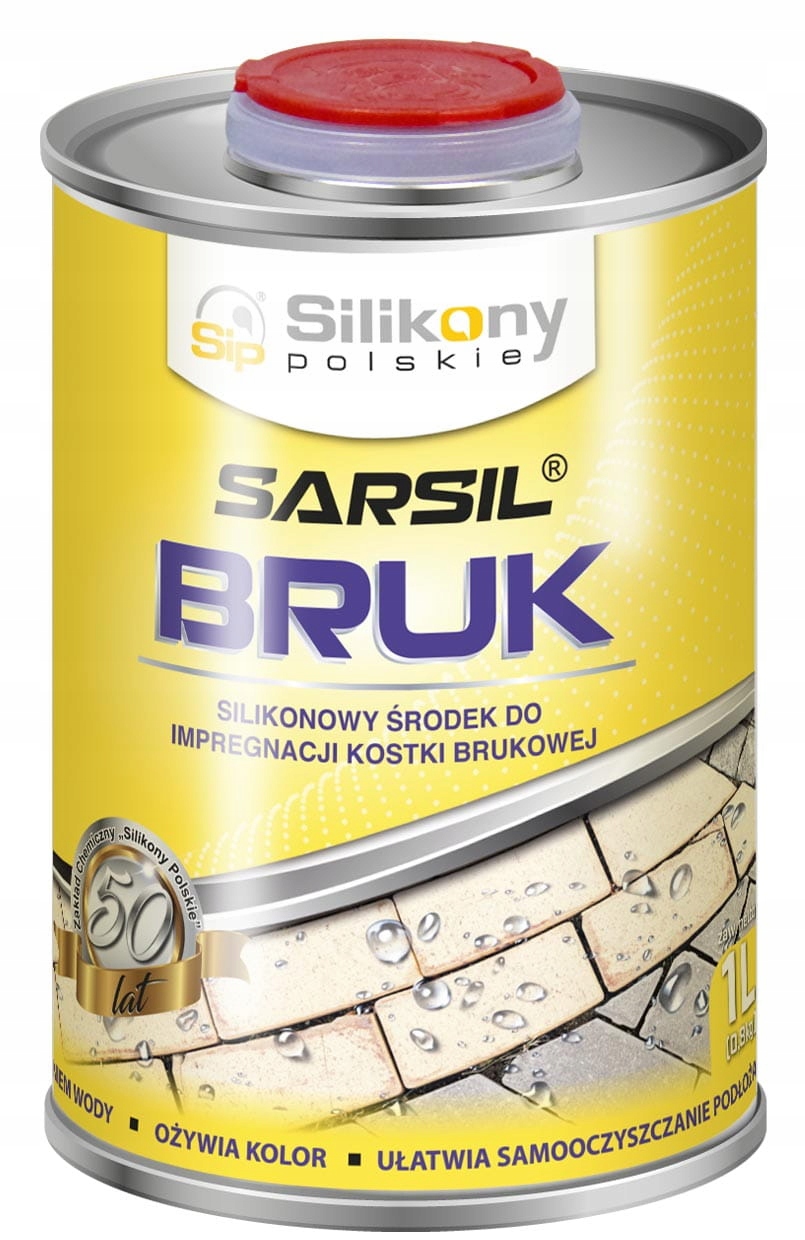 

Sarsil Bruk IMPREGNAT(efekt mokrej kostki)0,8KG/1L