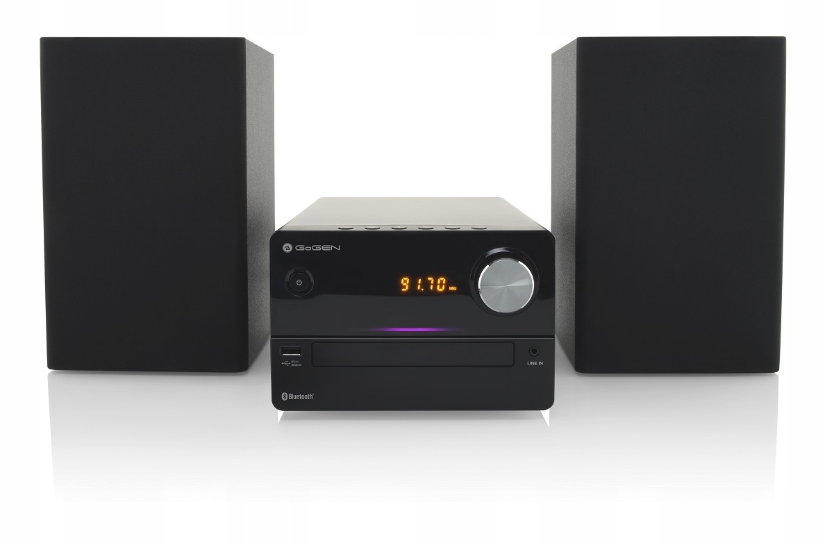 Wieża Bluetooth CD USB MP3 WMA RADIO GoGEN Waga produktu 3.7 kg