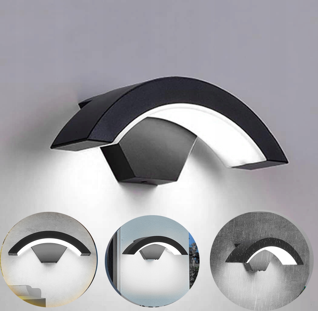 18W venkovní nástěnné svítidlo Led zahradní fasádní lampa IP65