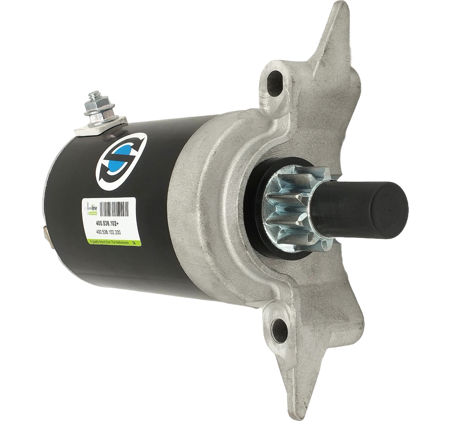 Nový startér Tecumseh 37284 OV691EA, OV691EP, TVT691, VTX691; 10 zubů