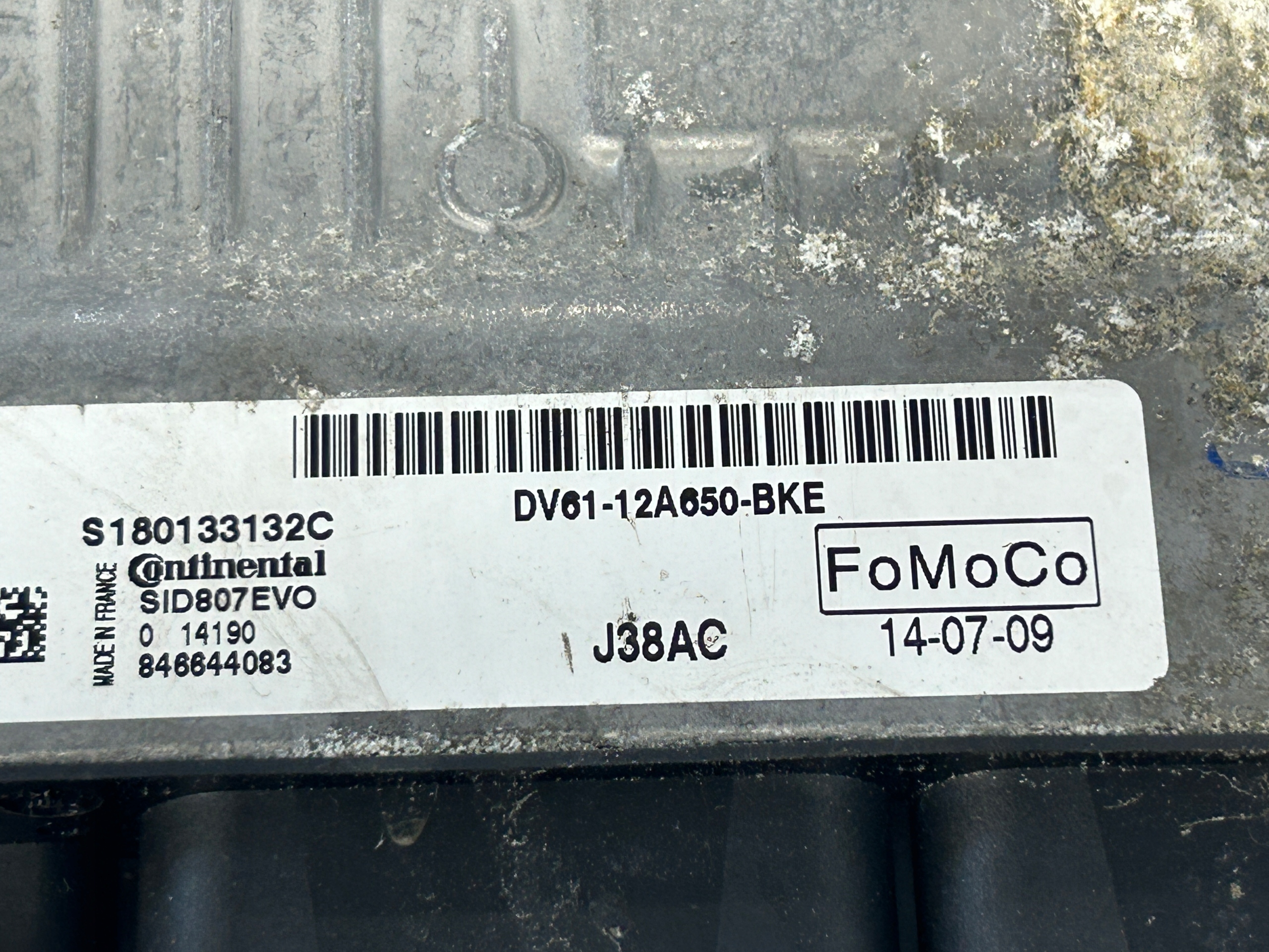 FORD TRANSIT CONNECT MK2 1,6TDCI computer Centralina Motore DV61-12A650-BKE