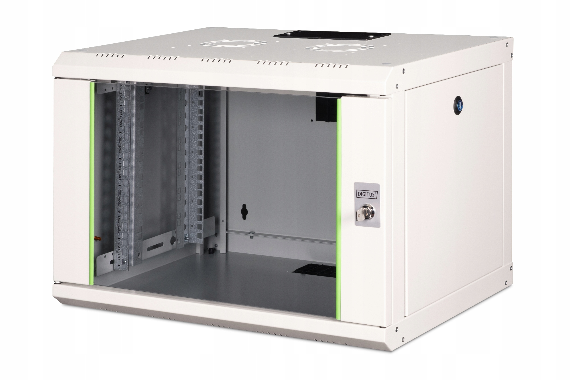Digitus 19" szafa wisząca 7U RAL7035 szara bez tacy