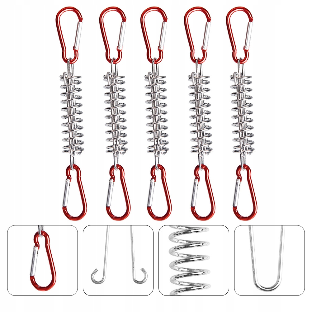 WIATROSZCZELNA KLAMRA SPRĘŻYNOWA NAPINAJĄCA LINĘ NAMIOTOWĄ Kod producenta 9674496