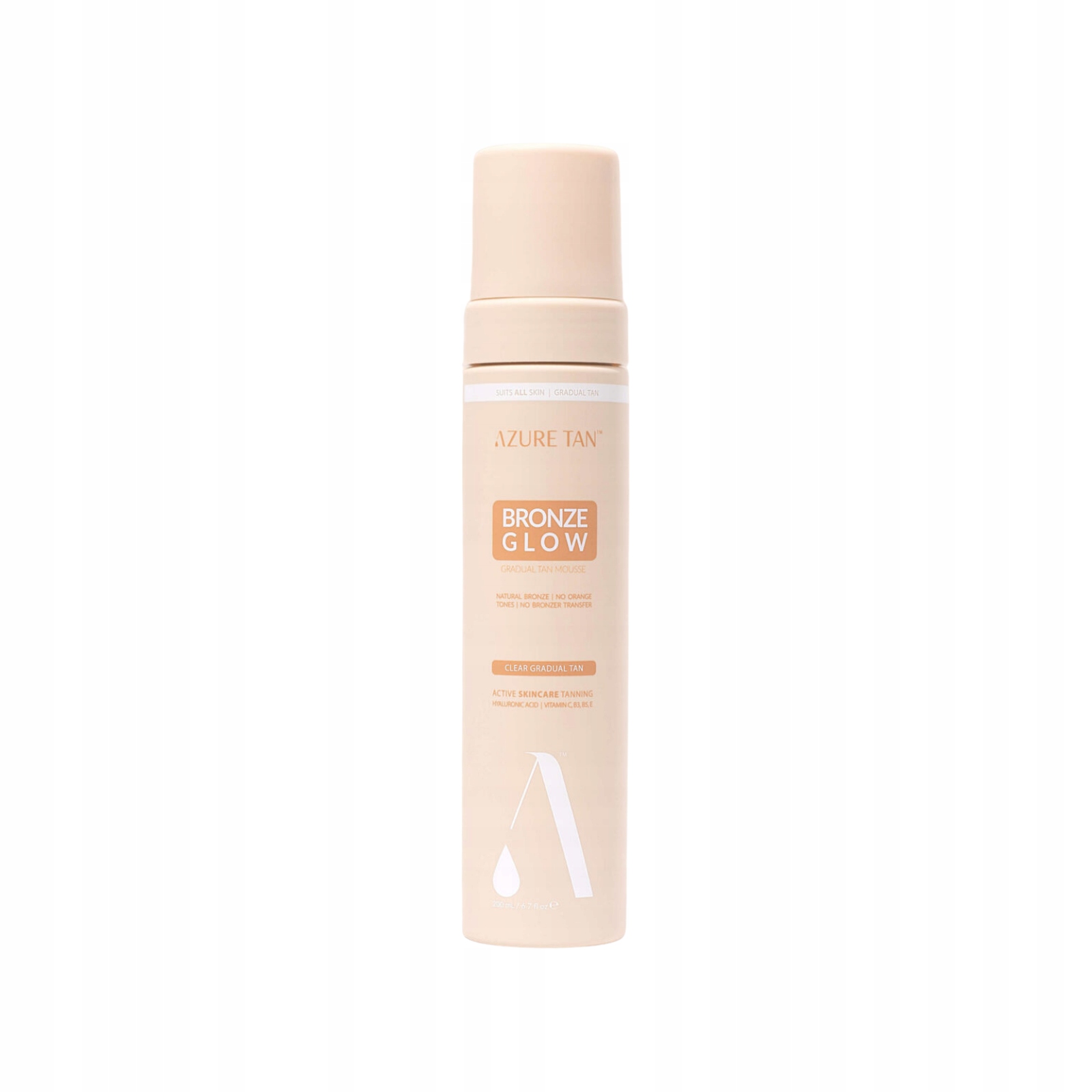Azure Tan Pianka samoopalająca Bronze Glow od light do medium, 200 ml