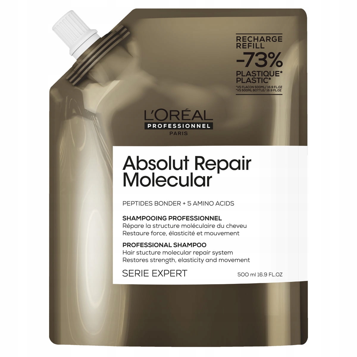 L'Oréal Absolut Repair Molecular Šampon pro objem 500ml