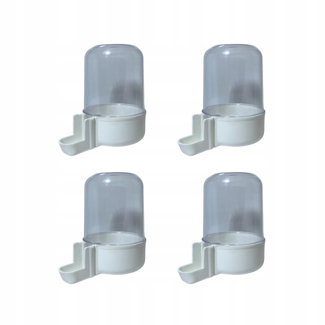 Automatický Dávkovač Napáječka pro ptáky Bílá 300 ml 4 ks