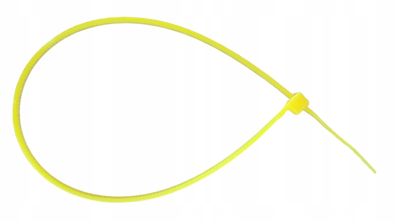 ŻÓŁTE OPASKI ZACISKOWE OPASKI KABLOWE TRYTYTKI TRYTKI 2,5x80 mm 100x Rodzaj opaska zaciskowa