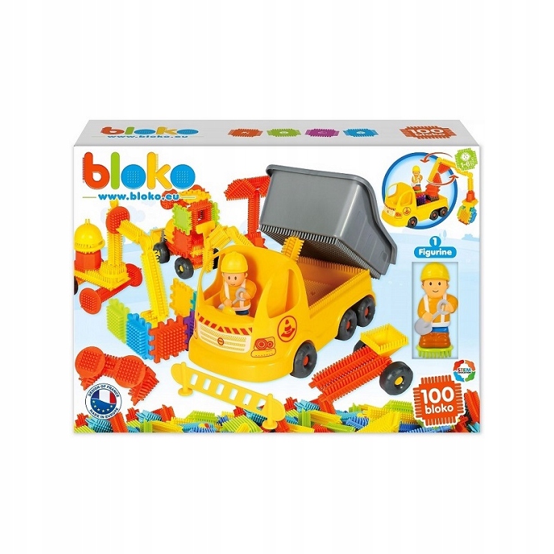 

Klocki Bloko Wywrotka Ciężarówka Auto Duży Zestaw